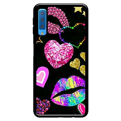 Ốp lưng cho Samsung Galaxy A7 2018 LOVE 4 - Hàng chính hãng