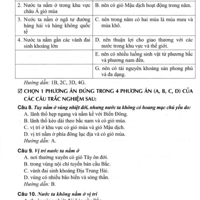 Câu Hỏi Và Bài Tập Bồi Dưỡng Học Sinh Giỏi Địa Lí 8 (Dùng Chung Cho Các Bộ SGK Hiện Hành) (HA)