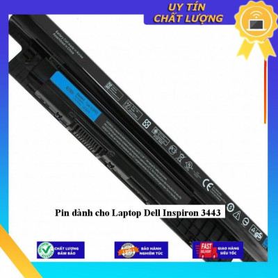 Pin dùng cho Laptop Dell Inspiron 3443 - Hàng Nhập Khẩu  MIBAT746