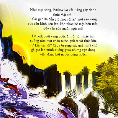 Sách: Lại chuyện xóm gà - Tập Pitikok và Mặt trăng ủ ê
