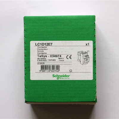 Khởi động từ 48VAC-12A LC1D12E7 Schneider | Chính hãng |