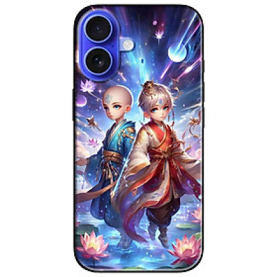 Ốp lưng dành cho Iphone 16 - 16 Plus - 16 Pro - 16 Pro Max - Hai Bé Tương Lai - Hàng Chính Hãng