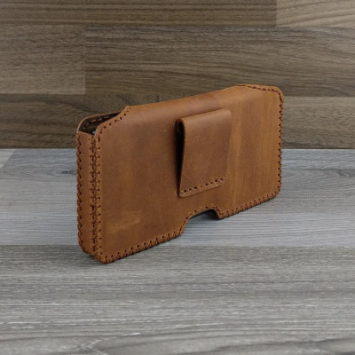 Bao Da Đeo Lưng cho điện thoại 12 Pro Max da bò