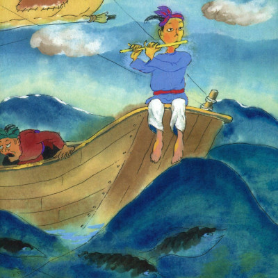 Tranh Truyện Dân Gian Việt Nam: Sự Tích Núi Vàng