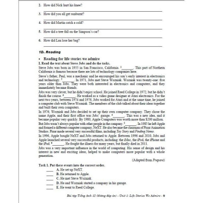 Sách - Bài tập tiếng anh 12 Global Success - Kết nối tri thức( tặng file đáp án) (HA-MK03)