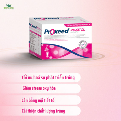 Proxeed Women Inositol - Thực phẩm hỗ trợ sức khoẻ sinh sản nữ giới