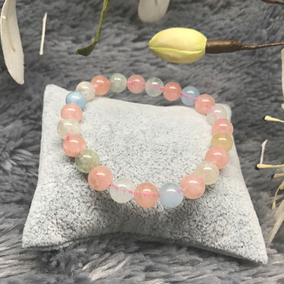 Vòng Tay Đá Beryl Đa Sắc Ngọc Quý Gemstones VPT006