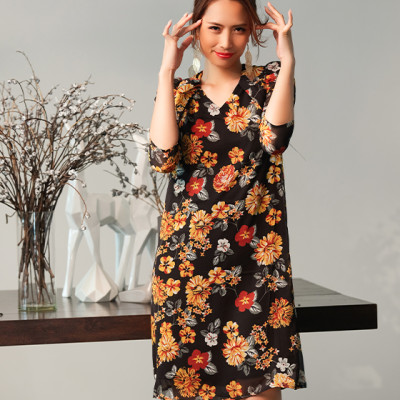 Đầm Suông Marigold DRE170 Thời trang thiết kế Hity