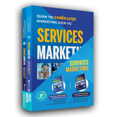 Sách - Textbook - Bộ 2 Quyển Textbook Service Marketing