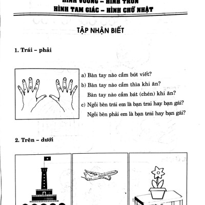 Học Và Hành Toán 1 Tập Một (Theo Chương Trình Tiểu Học Mới Định Hướng Phát Triển Năng Lực) ( Tái Bản)