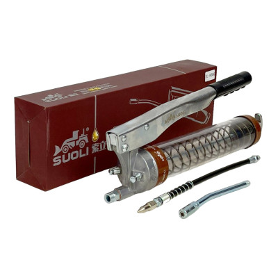 Bơm tay 600cc sử dụng mỡ nhồi SL-H086, Ống mỡ trong suốt
