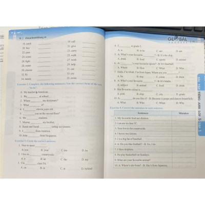 Sách - Global Success - Bài Tập Tiếng Anh Lớp 5 Tập 1 - Có Đáp Án - Minh Thắng