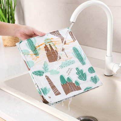 Tấm Chắn Dầu Mỡ Mẫu Hoa Văn Gấp Gọn