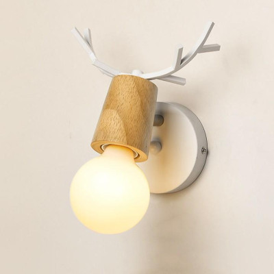 Đèn tường TERAY hình đầu hươu độc đáo, sáng tạo - kèm bóng LED chuyên dụng.