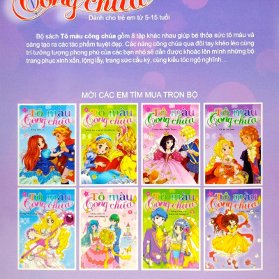 Tô Màu Công Chúa - Công Chúa Cổ Tích