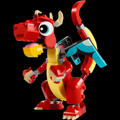 Đồ Chơi Lắp Ráp Rồng Đỏ May Mắn 3 In 1 - Red Dragon - Lego Creator 31145 (149 Mảnh Ghép)