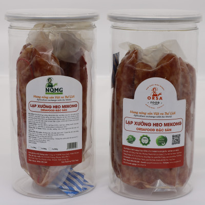 20060205_Orsafood LẠP XƯỞNG TƯƠI (Thịt Heo) MEKONG 100% chính hãng lạp xưởng ăn với gì ngon lạp xưởng ăn như thế nào lạp xưởng mai quế lộ (0.5kg/hộp; 1kg/2 hộp)