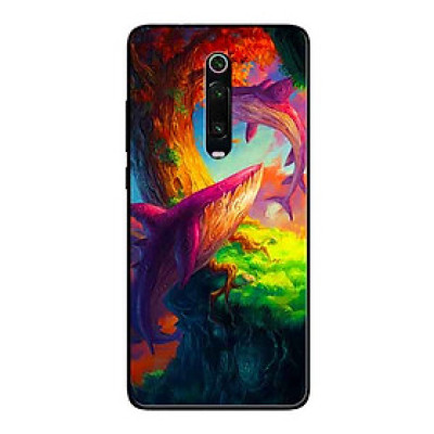 Ốp Lưng in cho Xiaomi Redmi K20 Pro Mẫu Đàn Cá Voi - Hàng Chính Hãng