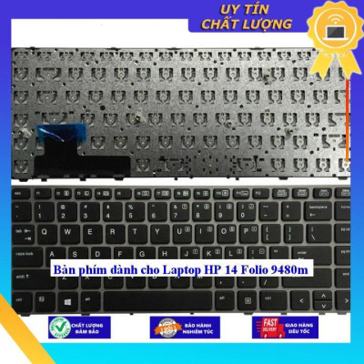 Bàn phím dùng cho Laptop HP 14 Folio 9480m - Hàng Nhập Khẩu New Seal