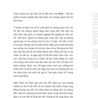 Blog Writing - Sống Với Nghề Viết Blog