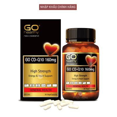 Bộ Sản Phẩm Giúp Bổ Mắt, Bổ Não, Bổ Tim Mạch: Viên Uống Dầu Cá Hồi Omega 3 Salmon Oil 180 Viên, Viên Uống Bổ Tim Go Co Q10 160mg 30 Viên
