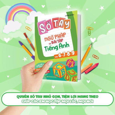 Sách - Sổ Tay Ngữ Pháp Và Bài Tập Tiếng Anh Lớp 6, 7, 8, 9 - Takenote Ngữ Pháp 6-7-8-9 - Megabook