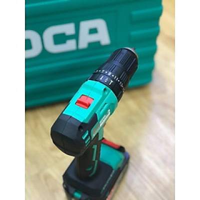 MÁY KHOAN BÚA KHÔNG CHỔI THAN DÙNG PIN 20V/4.0AHX2 (KÈM1 SẠC 2A, 2 PIN 4.0AH) DCA ADJZ2050IEM - HÀNG CHÍNH HÃNG