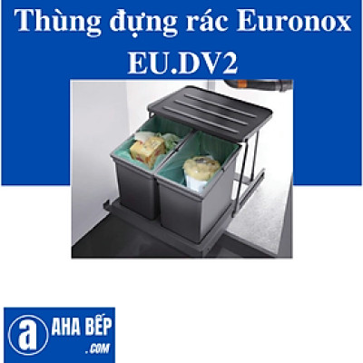 THÙNG ĐỰNG RÁC 1 KHOANG GẮN CÁNH EURONOX EU.DV2. Hàng Chính Hãng