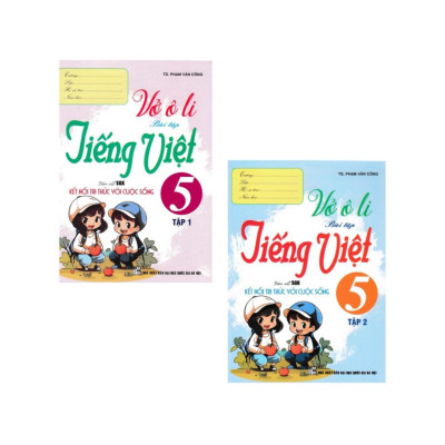 Sách - Vở Ô Li Bài Tập Tiếng Việt 5 (Bám Sát SGK Kết Nối Tri Thức Với Cuộc Sống) B (HA-MK)