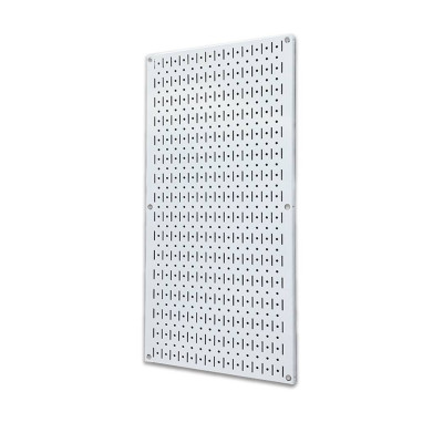 Bảng treo dụng cụ SMLIFE Pegboard đứng 80×40 – Trắng