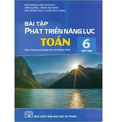 ￼Sách - Bài Tập Phát Triển Năng Lực Toán 6 (Tập 2)