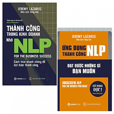 Combo 2 cuốn: Ứng Dụng Thành Công NLP, Thành Công Trong Kinh Doanh Nhờ NLP 