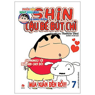 Shin - Cậu Bé Bút Chì - Phiên Bản Hoạt Hình Màu - Tập 7: Chị Nanako Yêu Dấu (Tái Bản 2023)