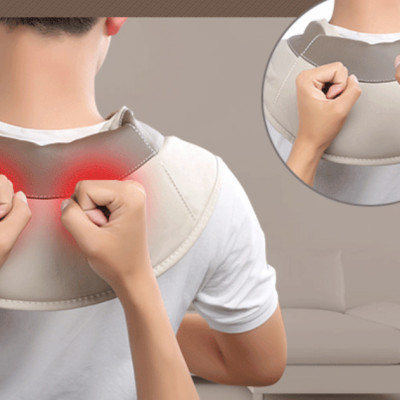 Máy massage đấm bóp thư giãn cổ vai gáy lưng aYosun Hàng Chính Hãng- 2.2kg, hàng cao cấp