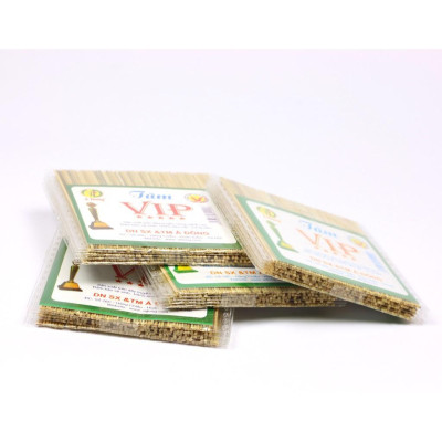  Vỉ 6 Gói Tăm Tre Việt Nam Xỉa Răng Rất Tiện Lợi
