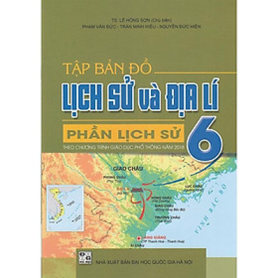 Sách - Tập bản đồ Lịch sử và Địa lú 6 - Phần Lịch sử (Theo chương trình GDPT 2018)