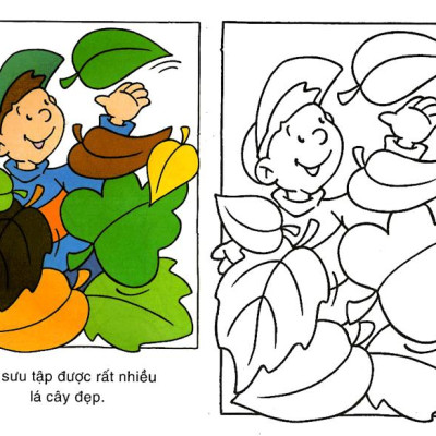 Bộ Sách Tô Màu Theo Lứa Tuổi: Gấu Con Tập Tô Màu + Chú Hề Vui Nhộn - Từ 3-6 Tuổi (Bộ 4 Cuốn)