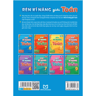 Sách - Rèn Kĩ Năng Giải Toán Lớp 6 - Tập 1 (ML)