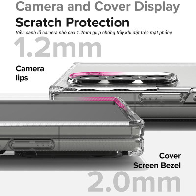 Ốp lưng dành cho Samsung Galaxy Z Fold 6 RINGKE Fusion - Hàng Chính Hãng