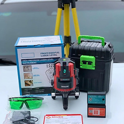 MÁY CÂN BẰNG LASER 5 TIA XANH AKUZA DD - HÀNG CHÍNH HÃNG