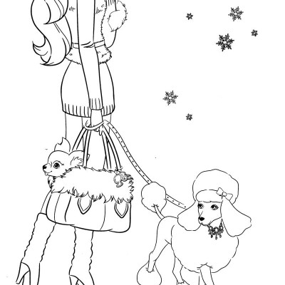 Bộ Sách Tô Màu Khổ Lớn Berbie - 50 Đề Can Bóc Dán Đề Can (Bộ 3 Cuốn)