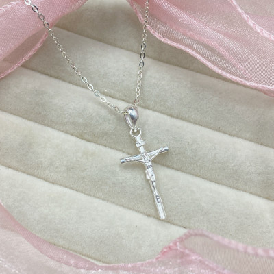 Mặt Dây Chuyền Bạc 925 Thánh Giá Hàng Chính Hãng Bạc Hiểu Minh MDN491