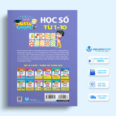 Thiên Tài Toán Học (4- 5 Tuổi ) - Học Số Từ 1 - 10