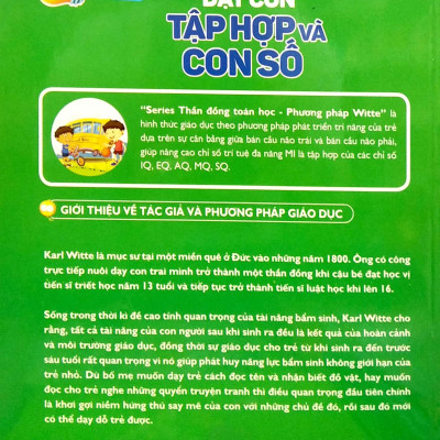 Tủ Sách Tư Duy Toán Học HQ - Dạy Con Tập Hợp Và Con Số