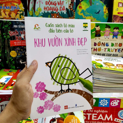 Cuốn Sách Tô Màu Đầu Tiên Của Tớ - Khu Vườn Xinh Đẹp