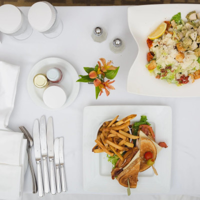 Khăn ăn White Khaki Napkins 45x45cm (Trắng)