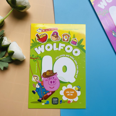 WOLFOO IQ Rèn Luyện Khả Năng Sáng Tạo Cùng Bé – Các Loại Đồ Ăn