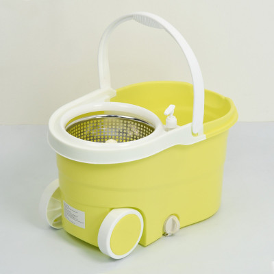 Bộ lau nhà cán Inox 304 Bennix Thái Lan BN-555WA xoay 360 có bánh xe lớn, bảo hành 12 tháng