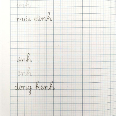 Vở Viết Đúng, Viết Đẹp 1 - Tập 2