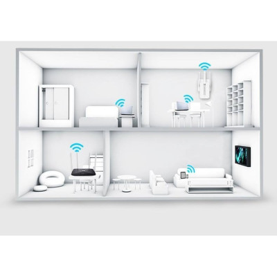 Thiết Bị Kích Sóng Wifi  3 Anten Version 2018